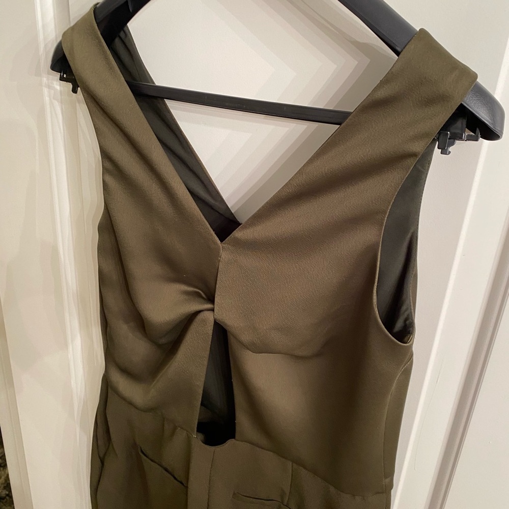 Military chic jumpsuit